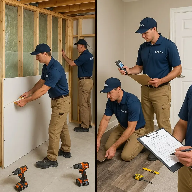 Repairs and Reconstruction process in Pickens County, SC