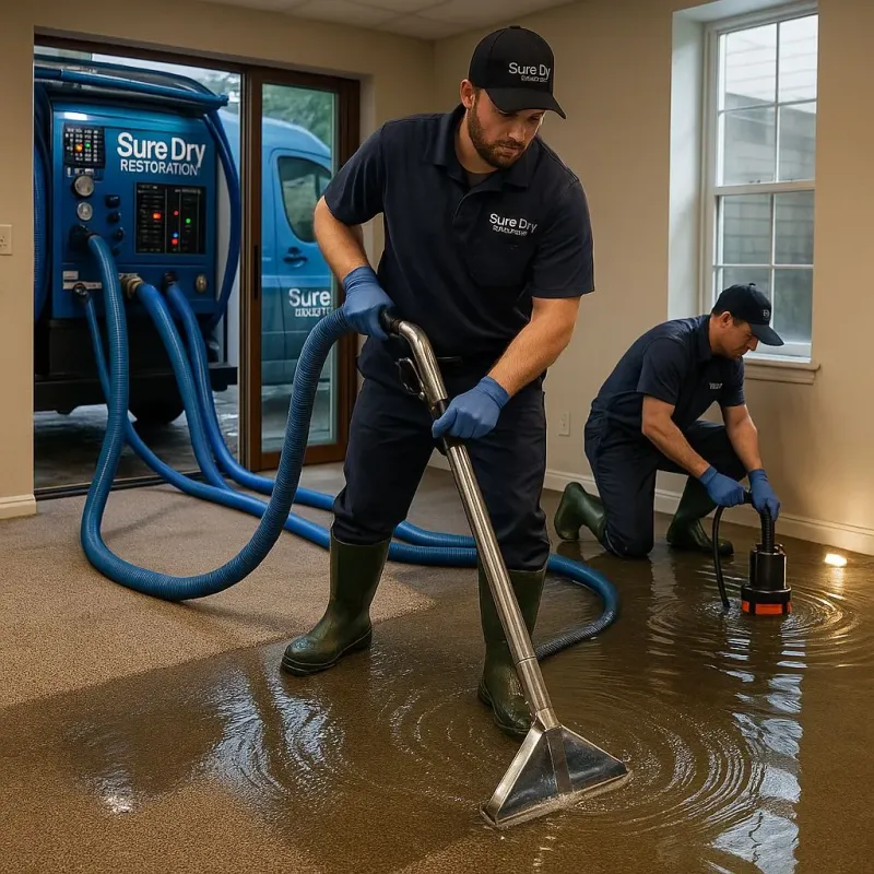 Water Extraction and Removal process in Pickens County, SC